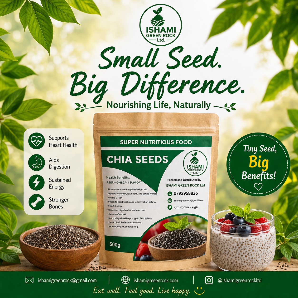 Premium Quality Chia Seeds Available